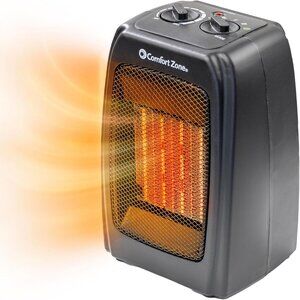 𝗖𝗼𝗺𝗳𝗼𝗿𝘁 𝗭𝗼𝗻𝗲 CZ442E Personal Ceramic Heater Black